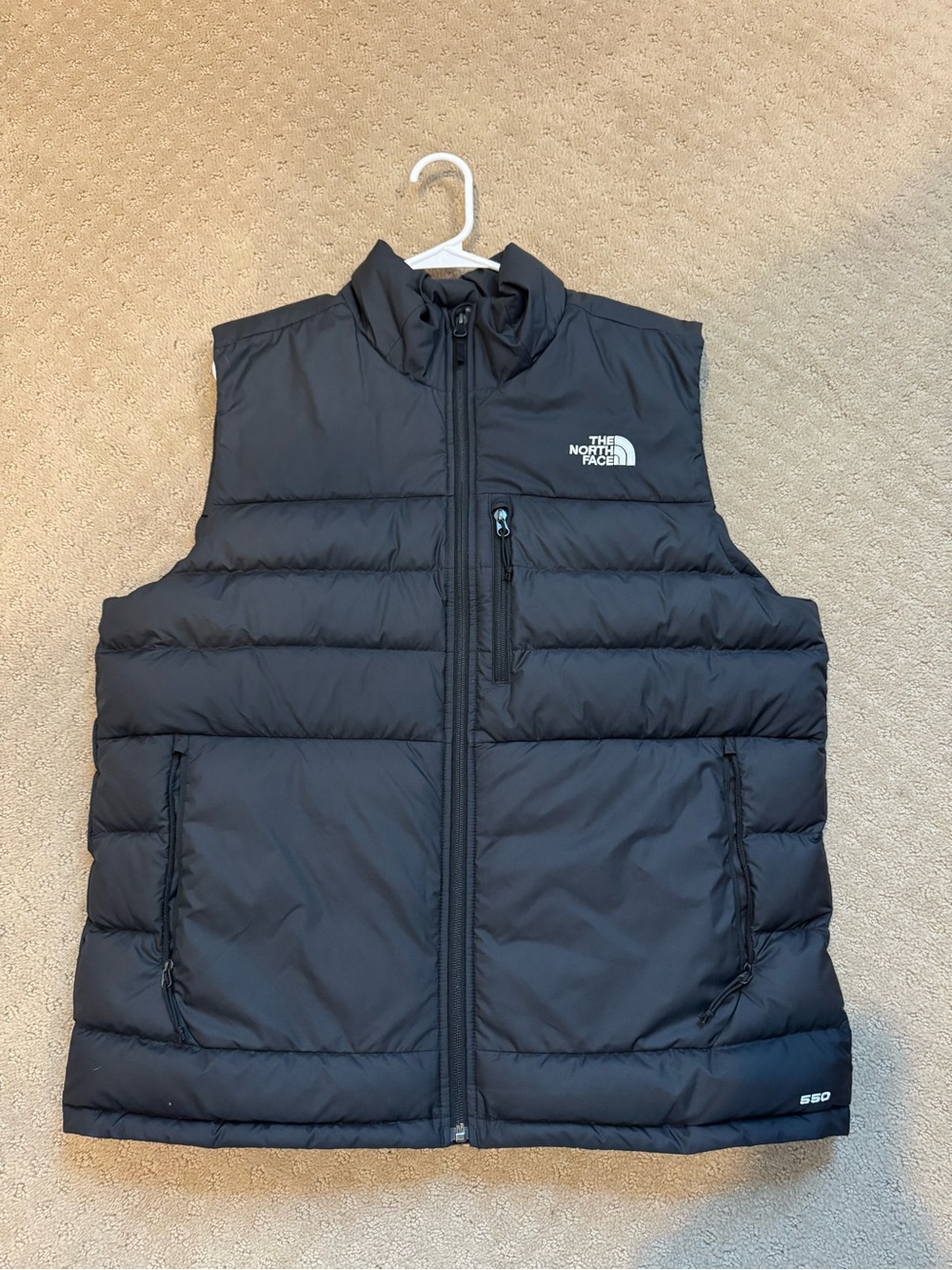 The North Face Men's Black Quilted Down Vest